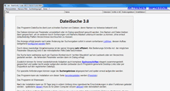 Desktop Screenshot of dateisuche.sebag.de