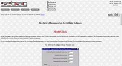 Desktop Screenshot of multiclick.sebag.de